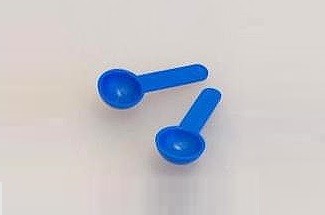 Dosierlöffel blau 0,5