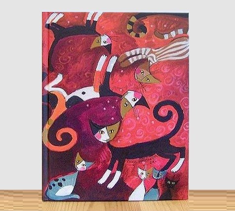 Rosina Wachtmeisterr Blank Book Katzen-Ball