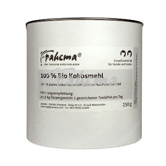Pahema Bio-Kokosmehl, 250 g - MHD 12/2021