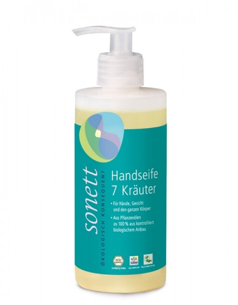 Sonett Handseife 7 Kräuter, 300 ml