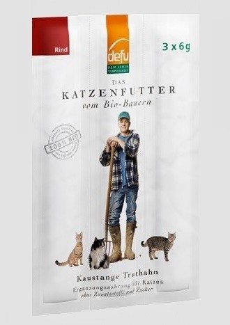 Defu Bio-Kaustange Truthahn, 3 x 6 g - MHD 12.02.2021
