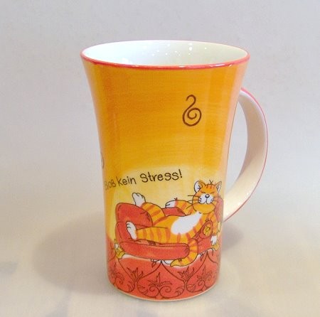 Kaffee Pot Bloss kein Stress XXL