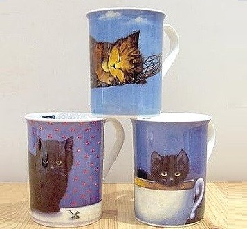 Becher Kätzchen, 3-er Set