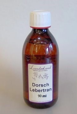 Lunderland Dorschlebertran, 90 ml