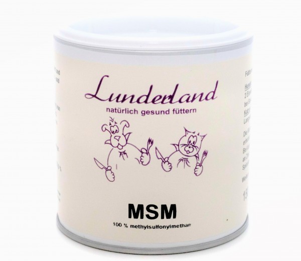 Lunderland MSM, 150g - MHD 09/2022