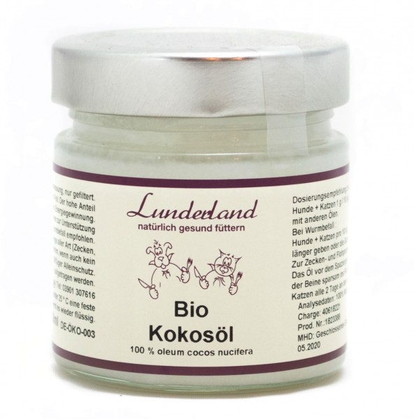 Lunderland Bio-Kokosöl 200 ml