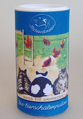 Tatzenladen Bio-Eierschalenpulver, 200 g DE-ÖKO-003
