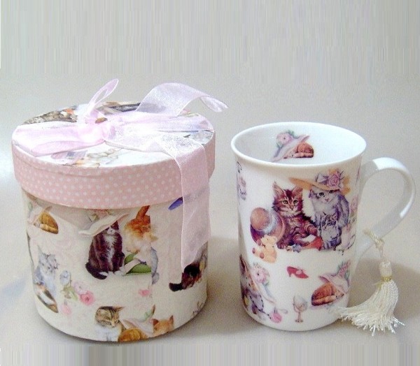 Porzellanbecher Josy in Geschenkbox