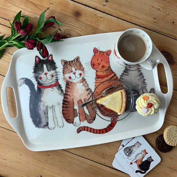 Large Tray Marvellous Moggies