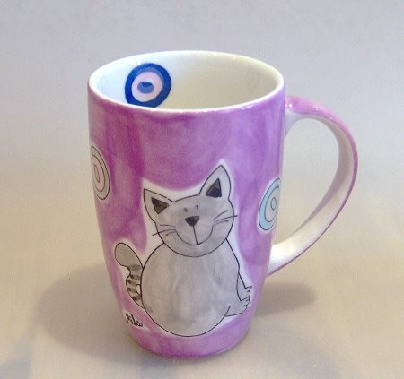 Designbecher Kater Carlo